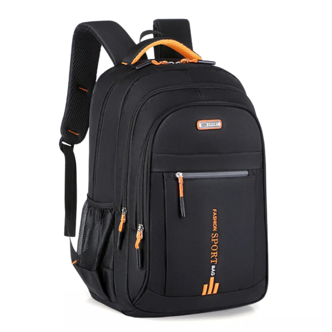 Stilvoller Nylon Rucksack mit Laptopfach & Tassel-Design