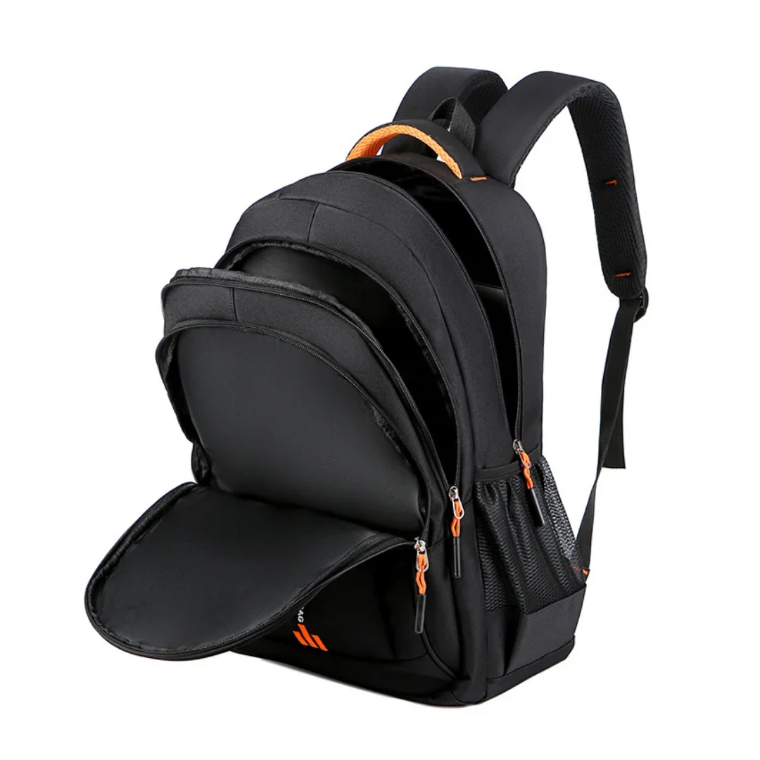 Stilvoller Nylon Rucksack mit Laptopfach & Tassel-Design