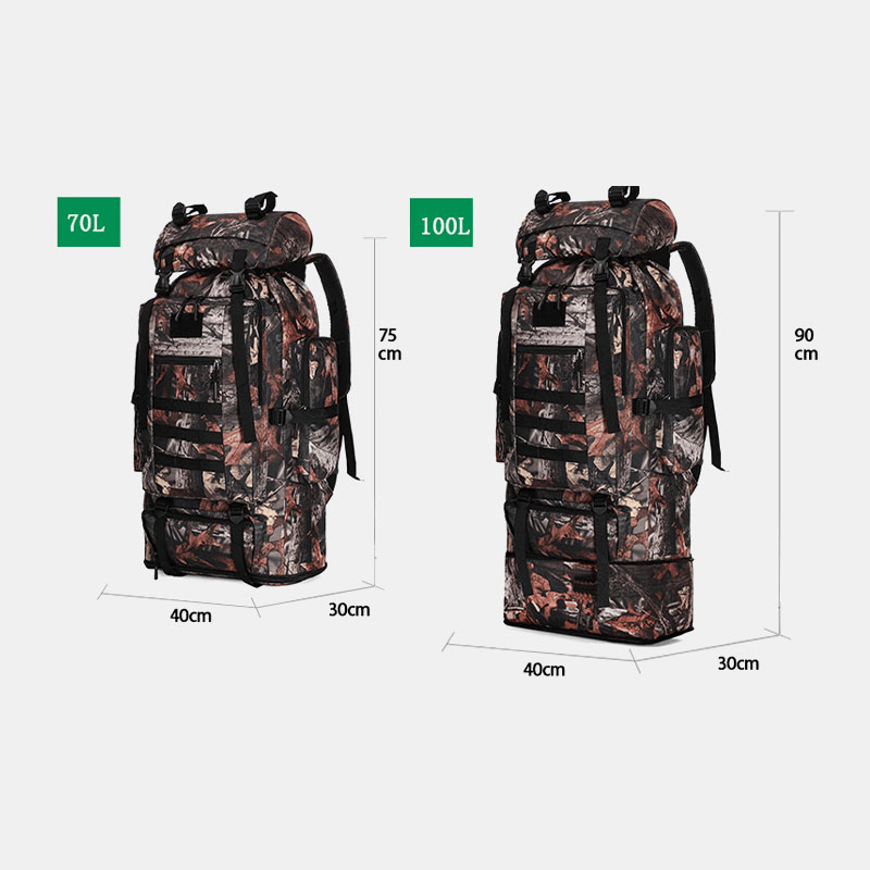 Rucksack 100L Ultralight Tactical – robust, wasserdicht & leicht