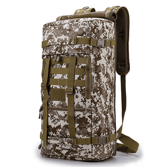 Multifunktionale wasserdichte 50L Armee-Reisetasche – robust & organisiert