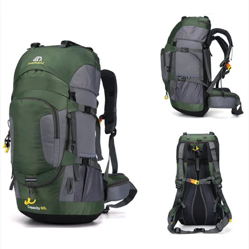 60L Wanderrucksack wasserdicht – Outdoor Rucksack für Trekking