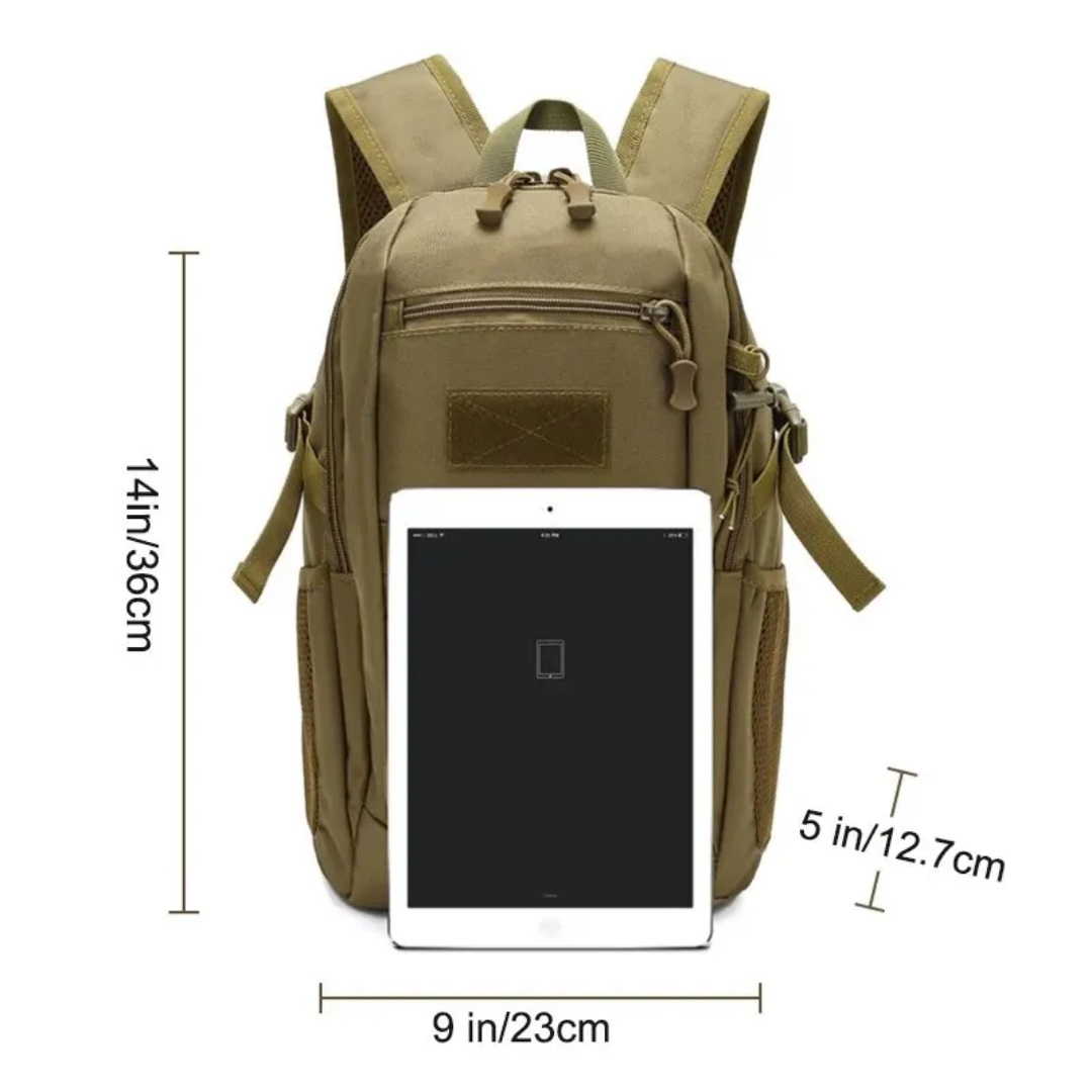 Wasserfester Wanderrucksack 15L – Nylon Outdoor Rucksack