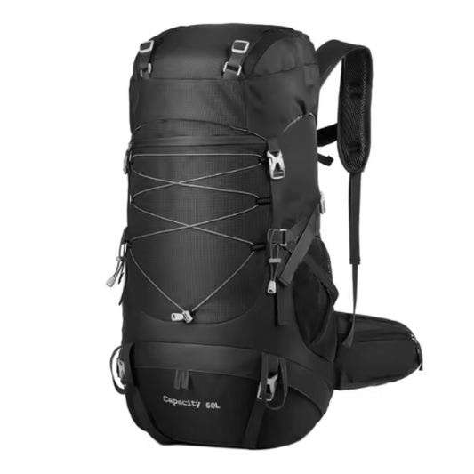 50L Trekkingrucksack – Leichter Outdoor-Rucksack mit Regenhülle