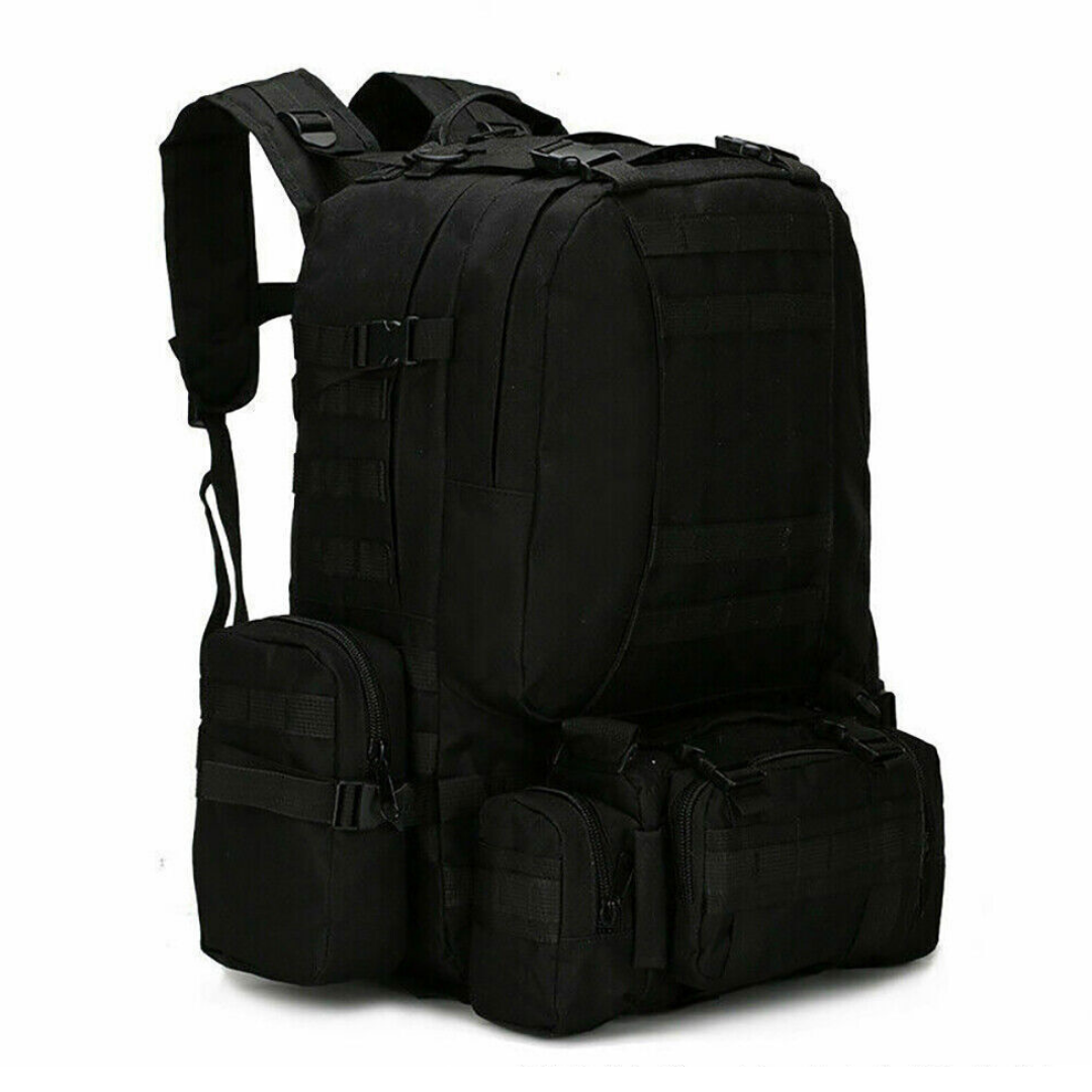 Wanderrucksack 55L – Taktischer Outdoor Rucksack mit Modularsystem