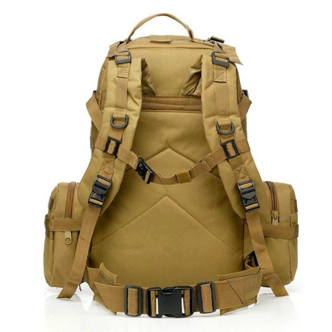 Wanderrucksack 55L – Taktischer Outdoor Rucksack mit Modularsystem
