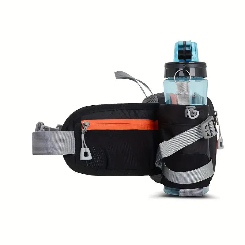 Leichte & robuste Gürteltasche mit Trinkflaschenhalter – 800D Oxford