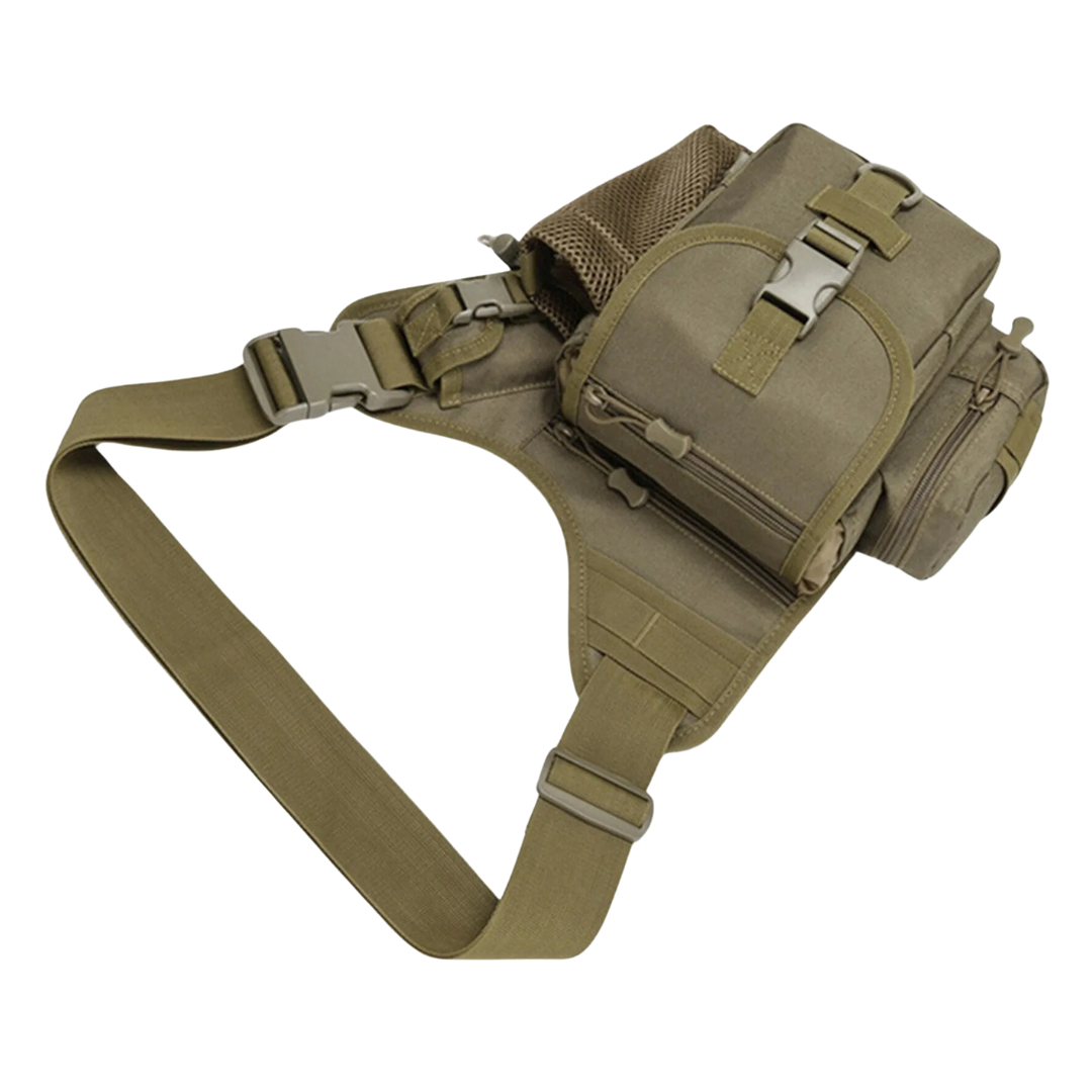 Robuste Umhängetasche klein für Herren – Outdoor & Alltag