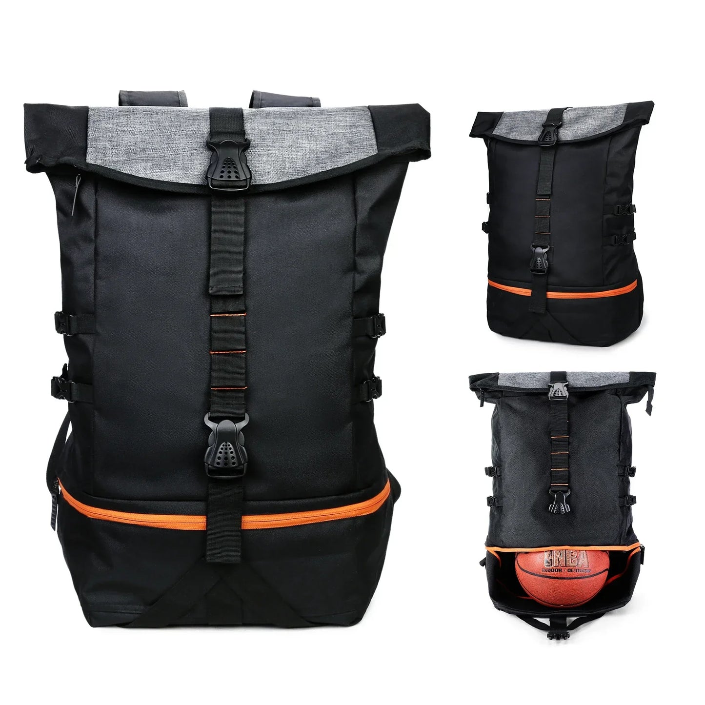 Basketball-Tasche 35L – mit Ballfach, Schuhfach & viel Stauraum