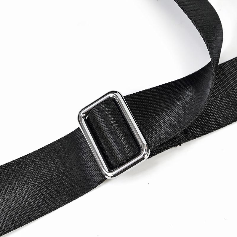 Schwarze Leder-Reisetasche 23L – Vintage