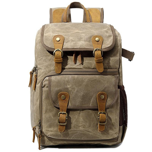 Canvas Kamera Rucksack 13L – Vintage Foto Rucksack BERGHAIN