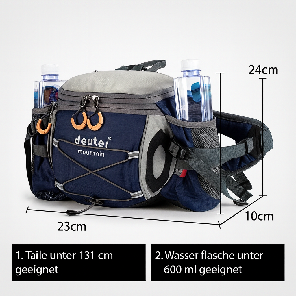Wasserfeste Gürteltasche 8L – Robust, praktisch & vielseitig