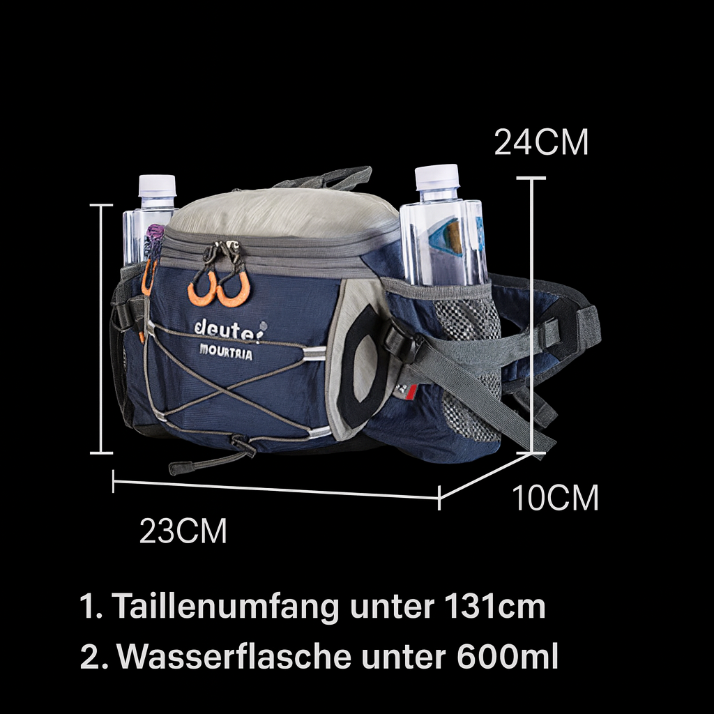 Wasserfeste Gürteltasche 8L – Robust, praktisch & vielseitig
