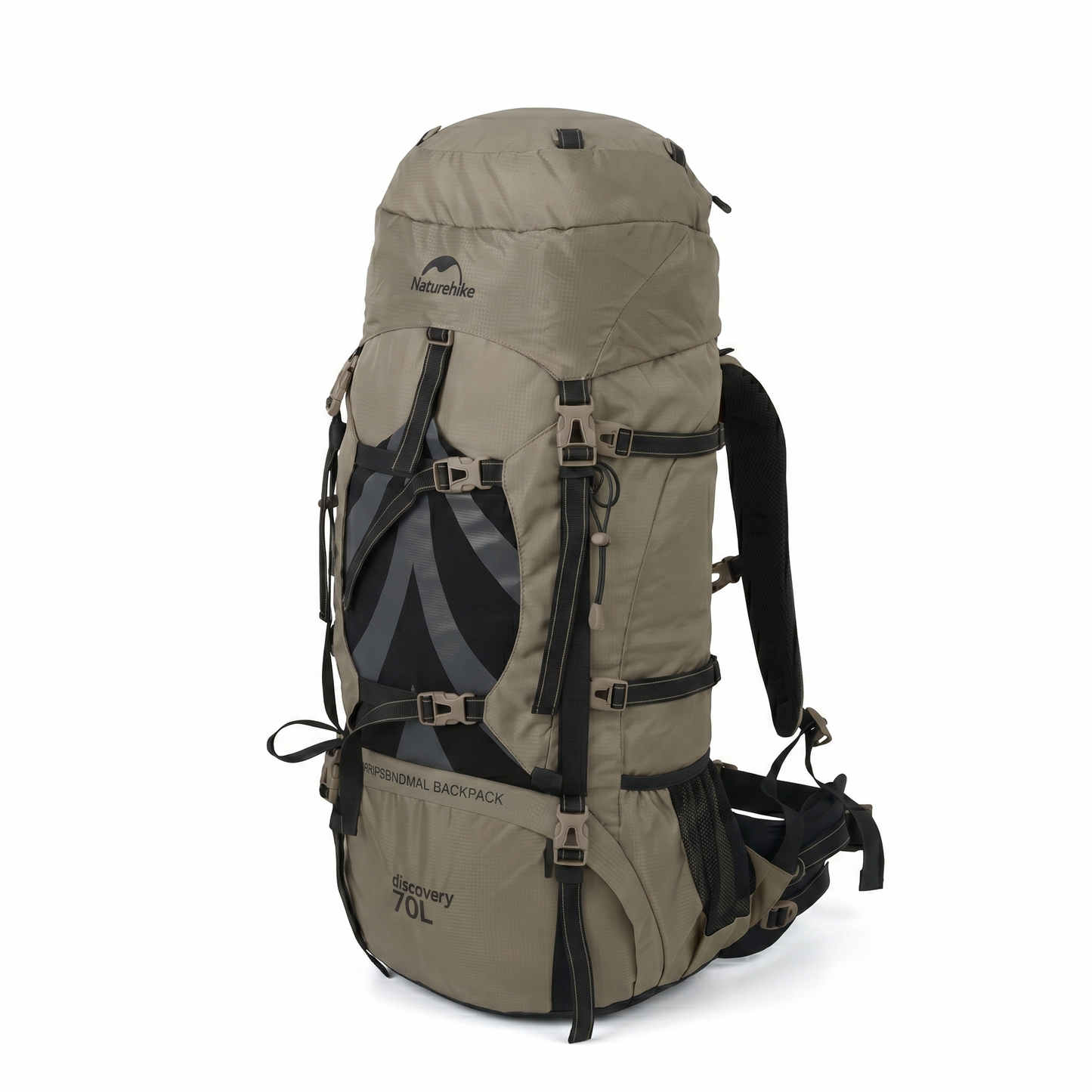 Wanderrucksack 70L Entdeckerstolz – Air-Flow & Regenhülle