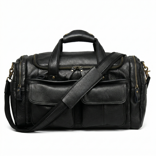 Weekender Leder – Vintage Reisetasche aus Rindsleder für Herren 20L