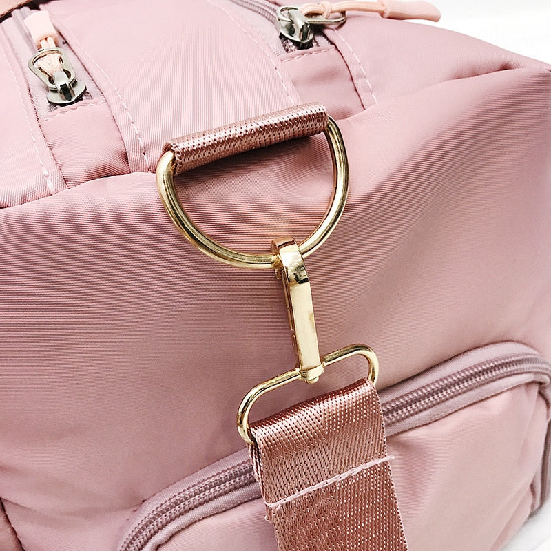 Wasserdichte Sporttasche Damen mit Schuhfach – Stylisch & Praktisch