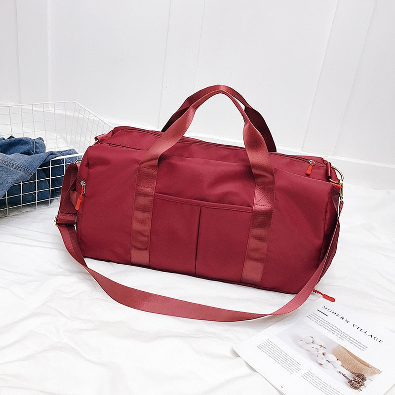 Wasserdichte Sporttasche Damen mit Schuhfach – Stylisch & Praktisch