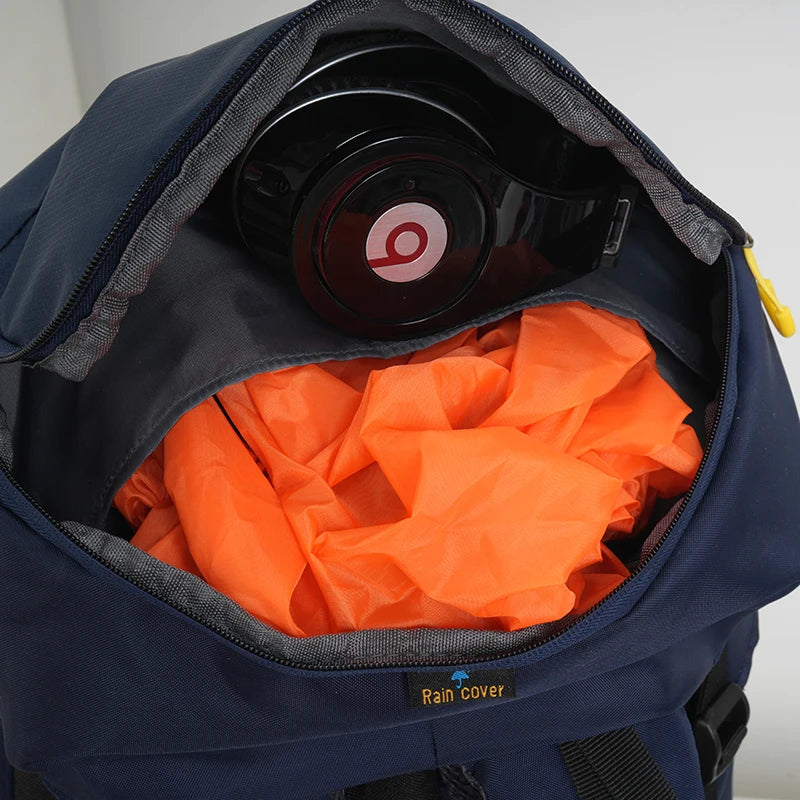 Wanderrucksack 60L wasserdicht – leicht & mit Regenhülle
