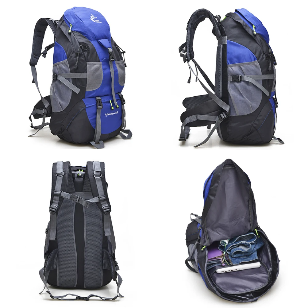 50L Trekkingrucksack – Leicht & Wasserabweisend für Outdoor-Abenteuer