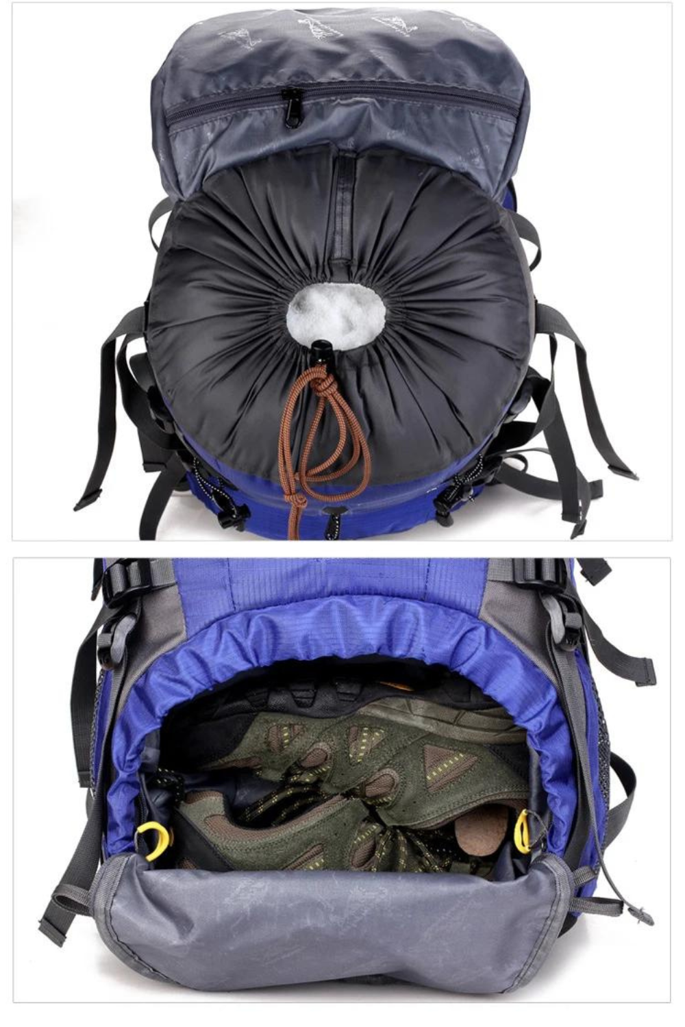 Wasserdichter Rucksack Trekking 50L – Komfortabel & robust