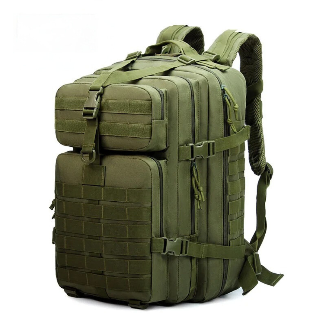 Robuster Notfallrucksack – 50L, wasserdicht & MOLLE-kompatibel