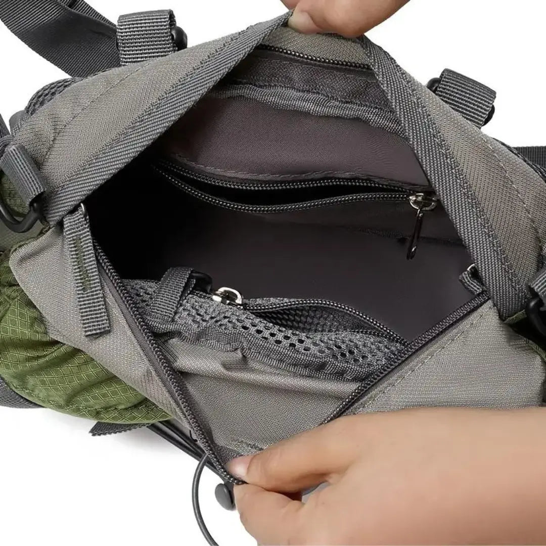 Wasserfeste Gürteltasche für Wandern – 5L Volumen & Komfort-Polsterung