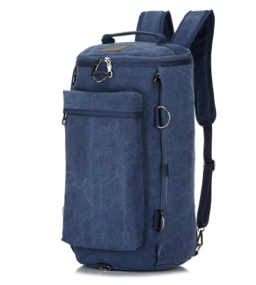 Canvas Rucksack wasserdicht – Vintage Tagesrucksack für Alltag & Reise 18L