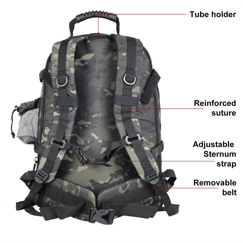 55L Taktischer Rucksack – Robuster Militär-Rucksack für Outdoor-Abenteuer