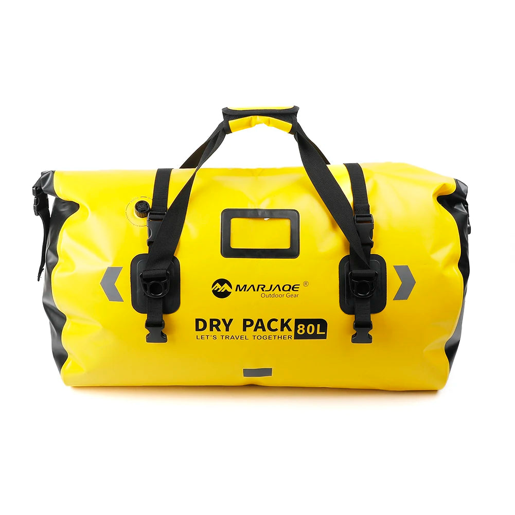 Motorradgepäcktasche wasserdicht 50L/80L – IPX6 Motorradhecktasche