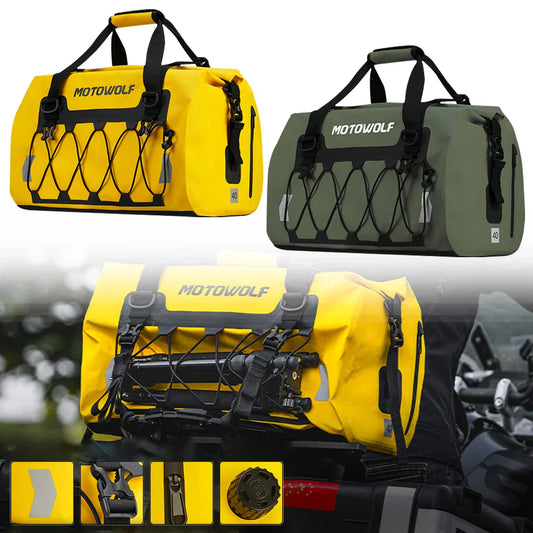Motorradgepäcktasche wasserdicht – 40L/66L/90L Motorradhecktasche