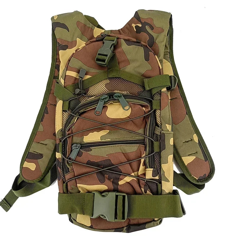 Ultraleichter Wanderrucksack im Armee-Stil 15L mit Molle