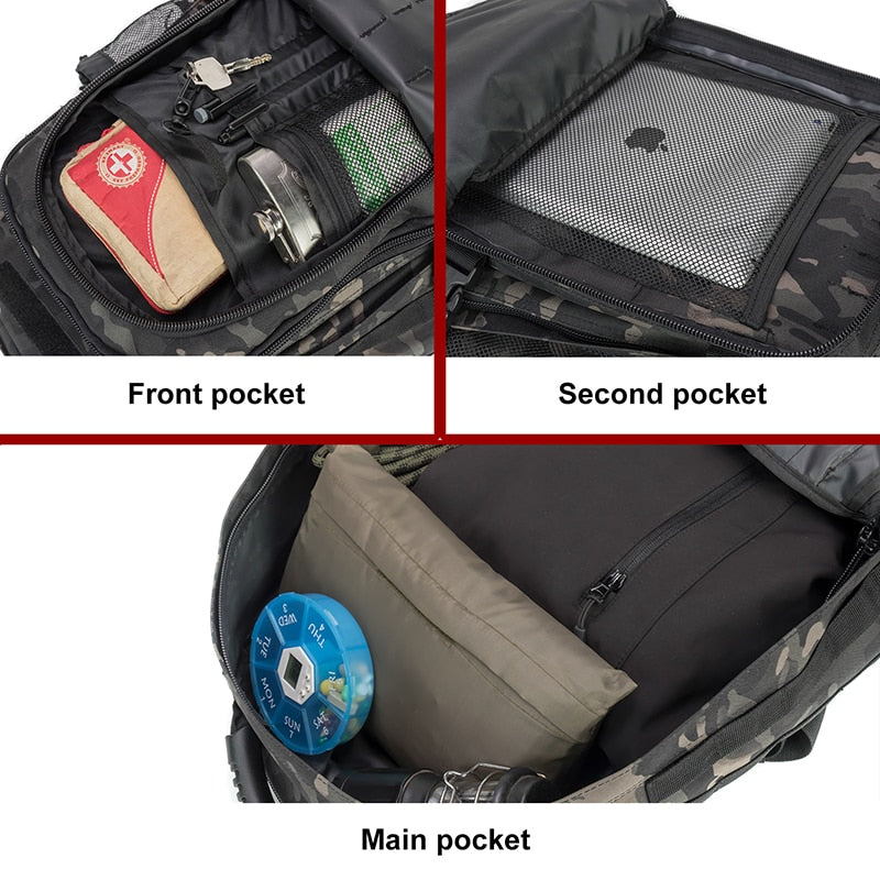 55L Taktischer Rucksack – Robuster Militär-Rucksack für Outdoor-Abenteuer