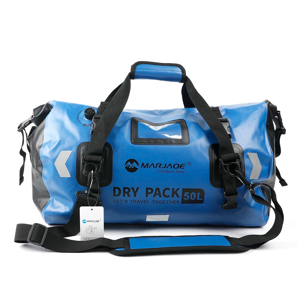 Motorradgepäcktasche wasserdicht 50L/80L – IPX6 Motorradhecktasche