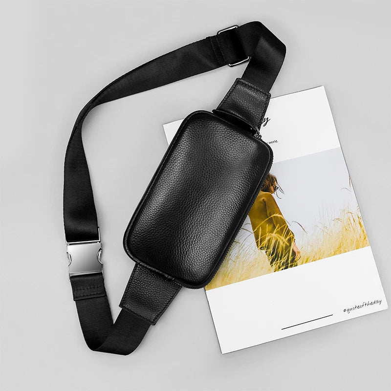 Leder-Gürteltasche – schlank & sportlich für Outdoor