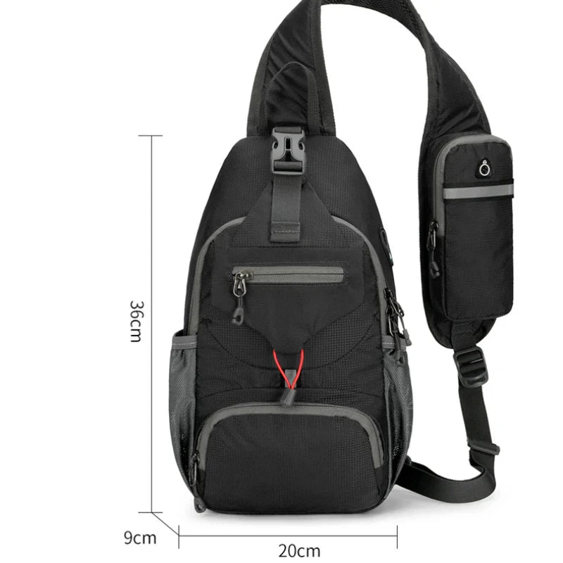 Schulterrucksack Anti-Diebstahl – wasserdicht & RFID-geschützt