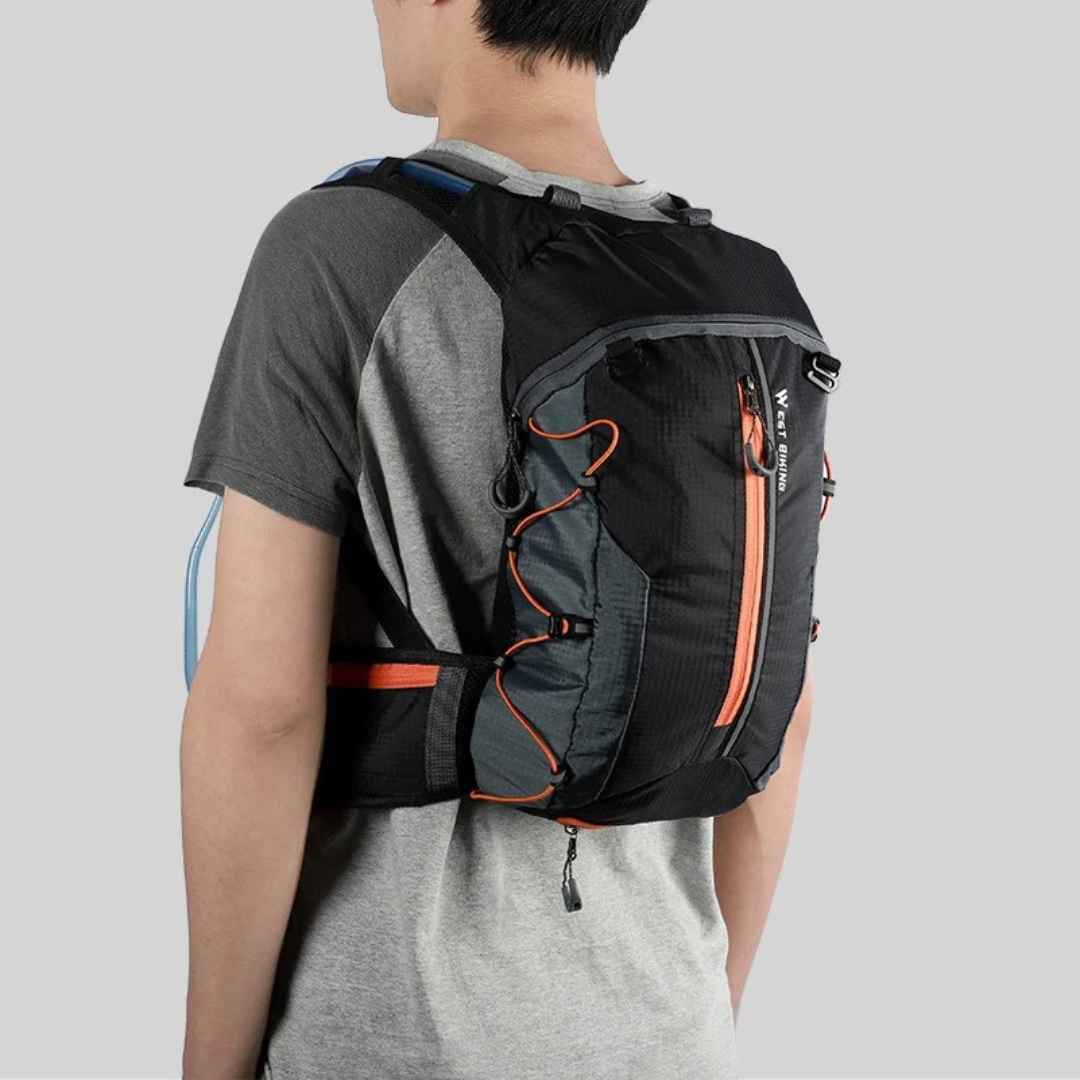 Leichter Fahrradrucksack mit Belüftung & Trinksystem