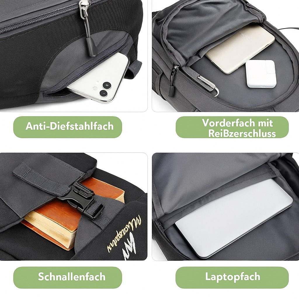 Wanderrucksack 40L – Wasserfester Outdoor-Rucksack für Trekking