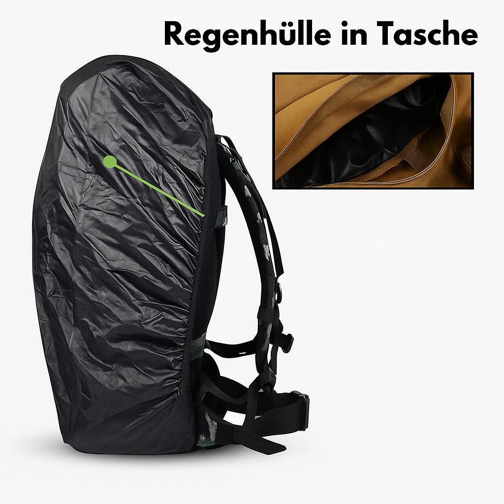 Rucksack Trekking 70L – Wasserdicht & robust für Outdoor-Abenteuer