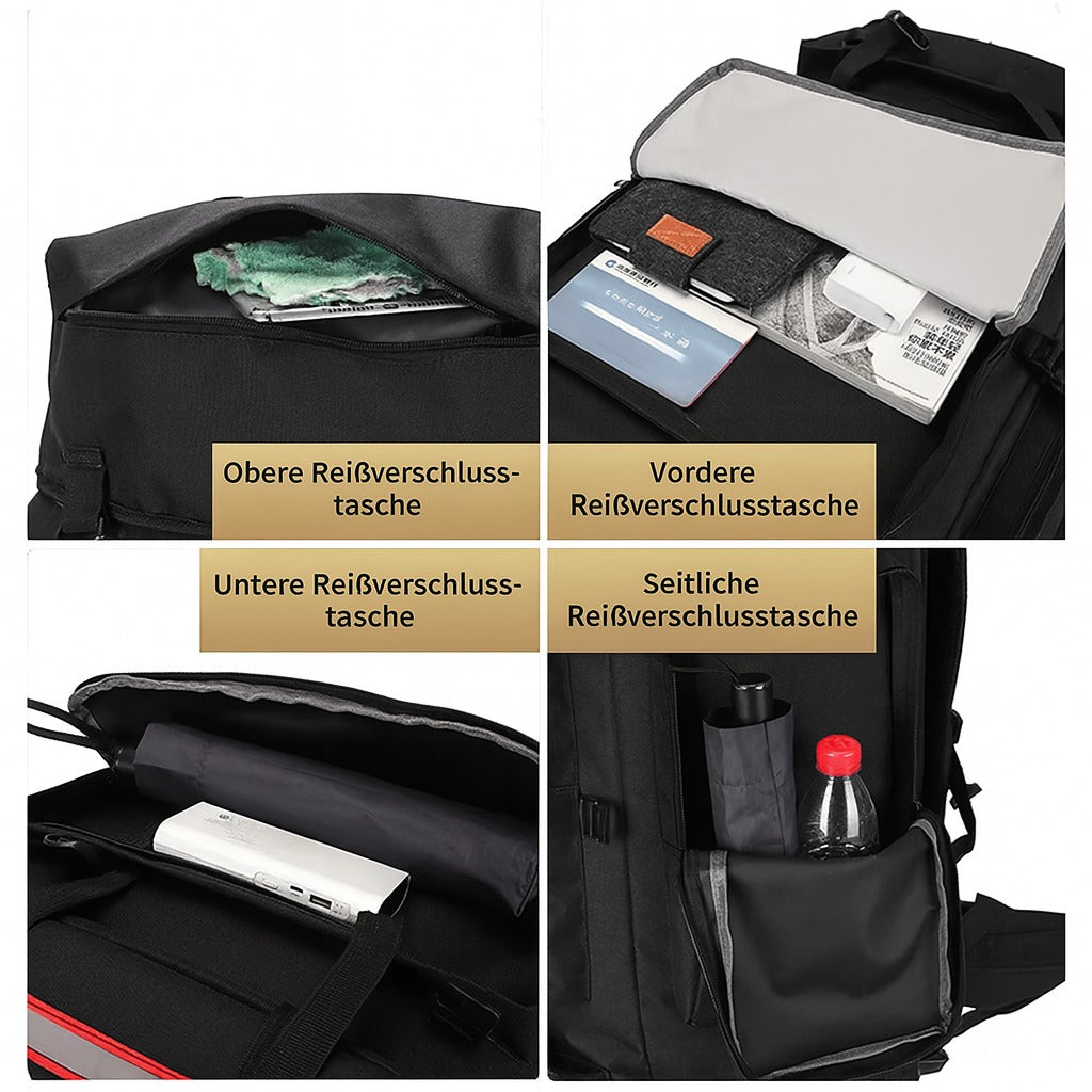 Wanderrucksack 130L – riesig, robust & wasserdicht