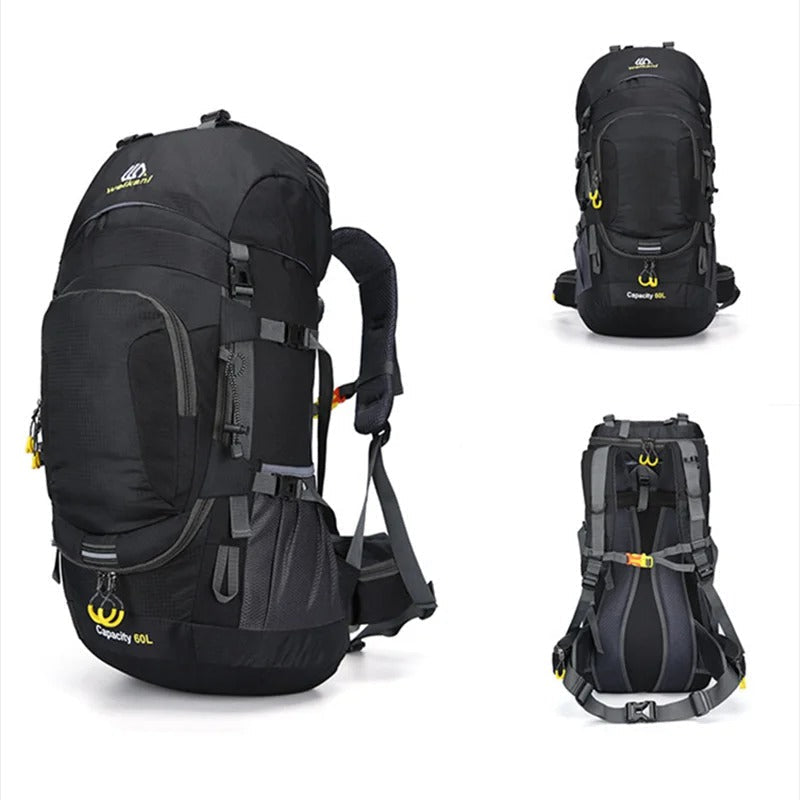 60L Wanderrucksack wasserdicht – Outdoor Rucksack für Trekking