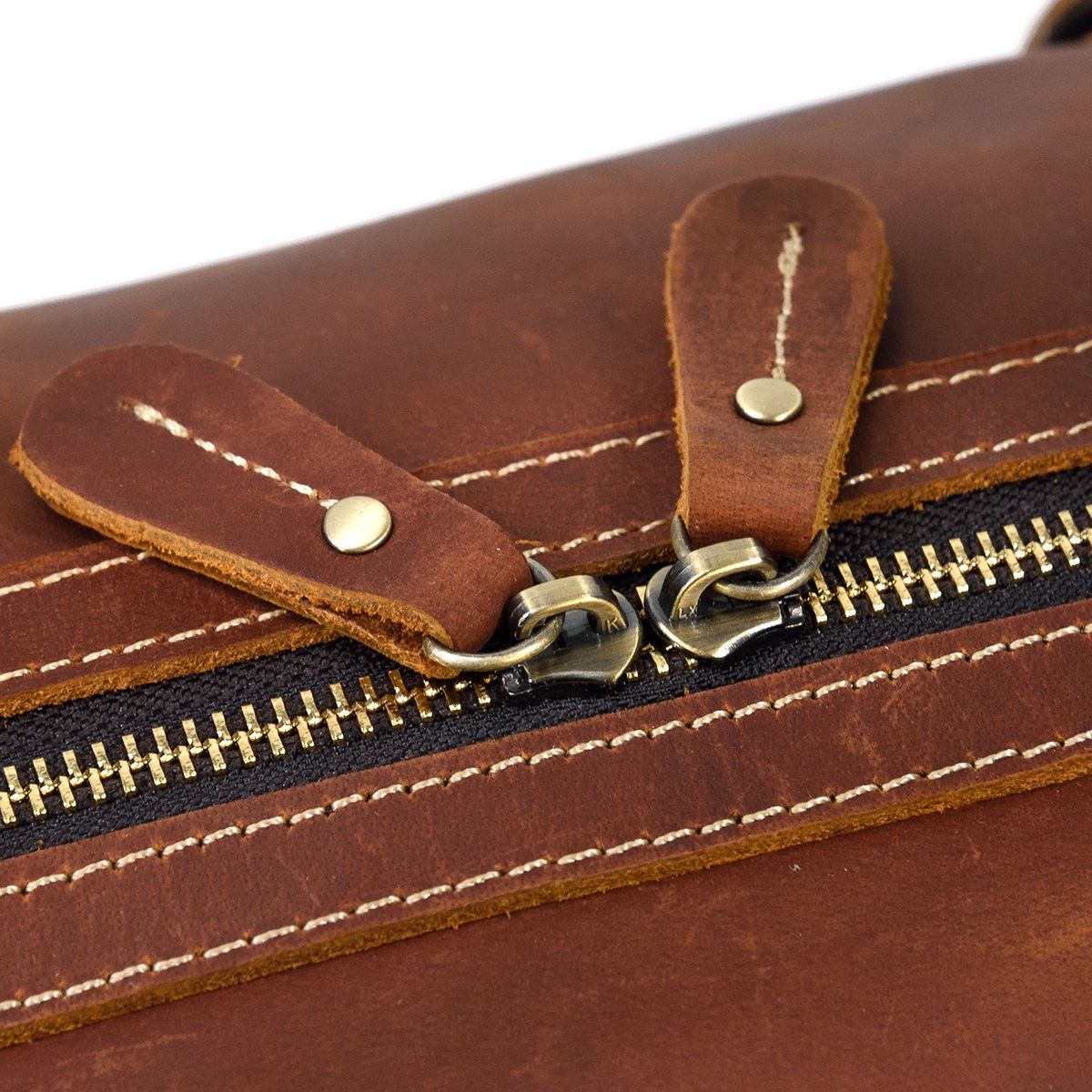 Reisetasche aus Leder 34L – Vintage Panamatasche für stilvolles Reisen