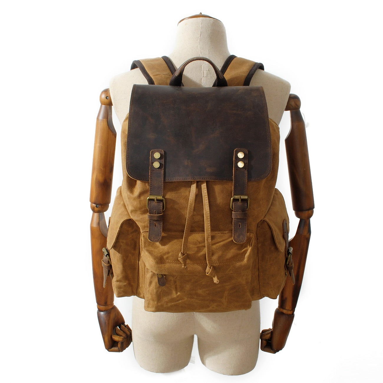 Robuster Canvas Rucksack für Alltag & Abenteuer – 27L
