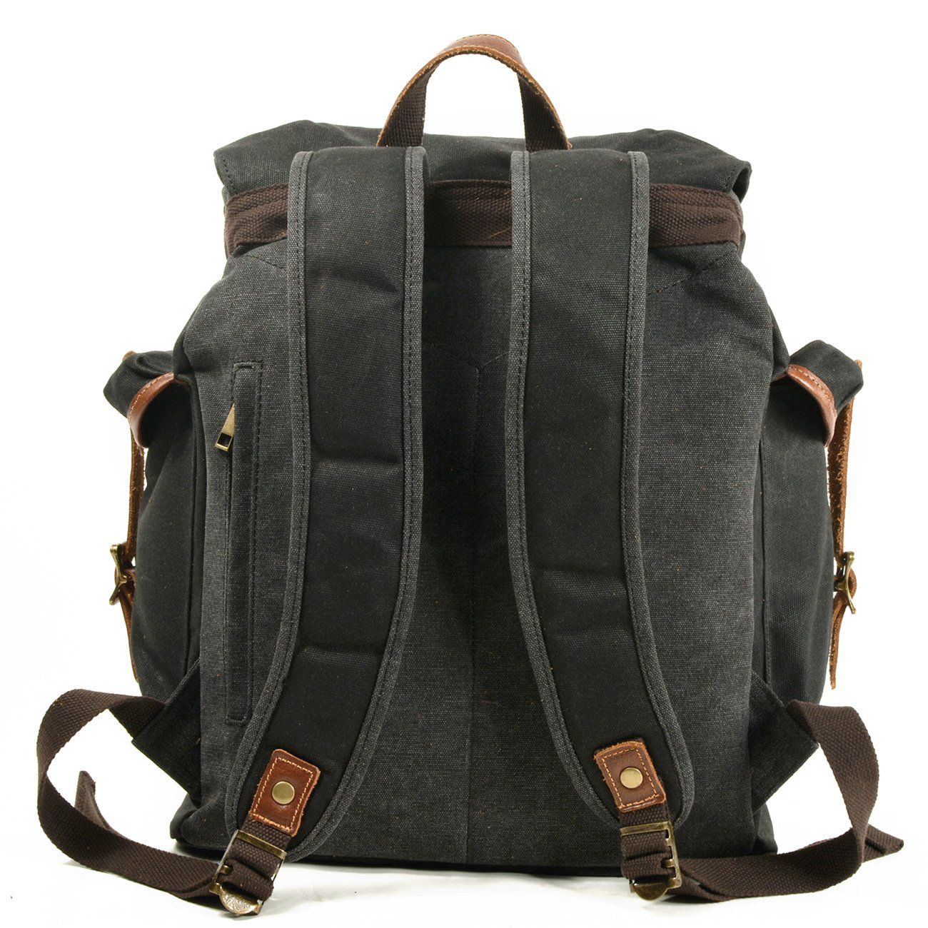 Vintage Canvas Rucksack für Damen & Herren – 30L Wanderrucksack