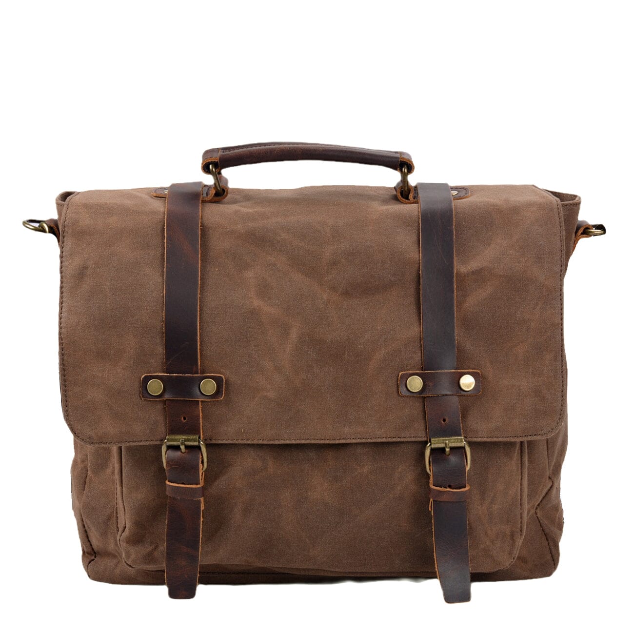 Umhängetasche Herren – Robuste Messenger Bag aus Canvas & Leder