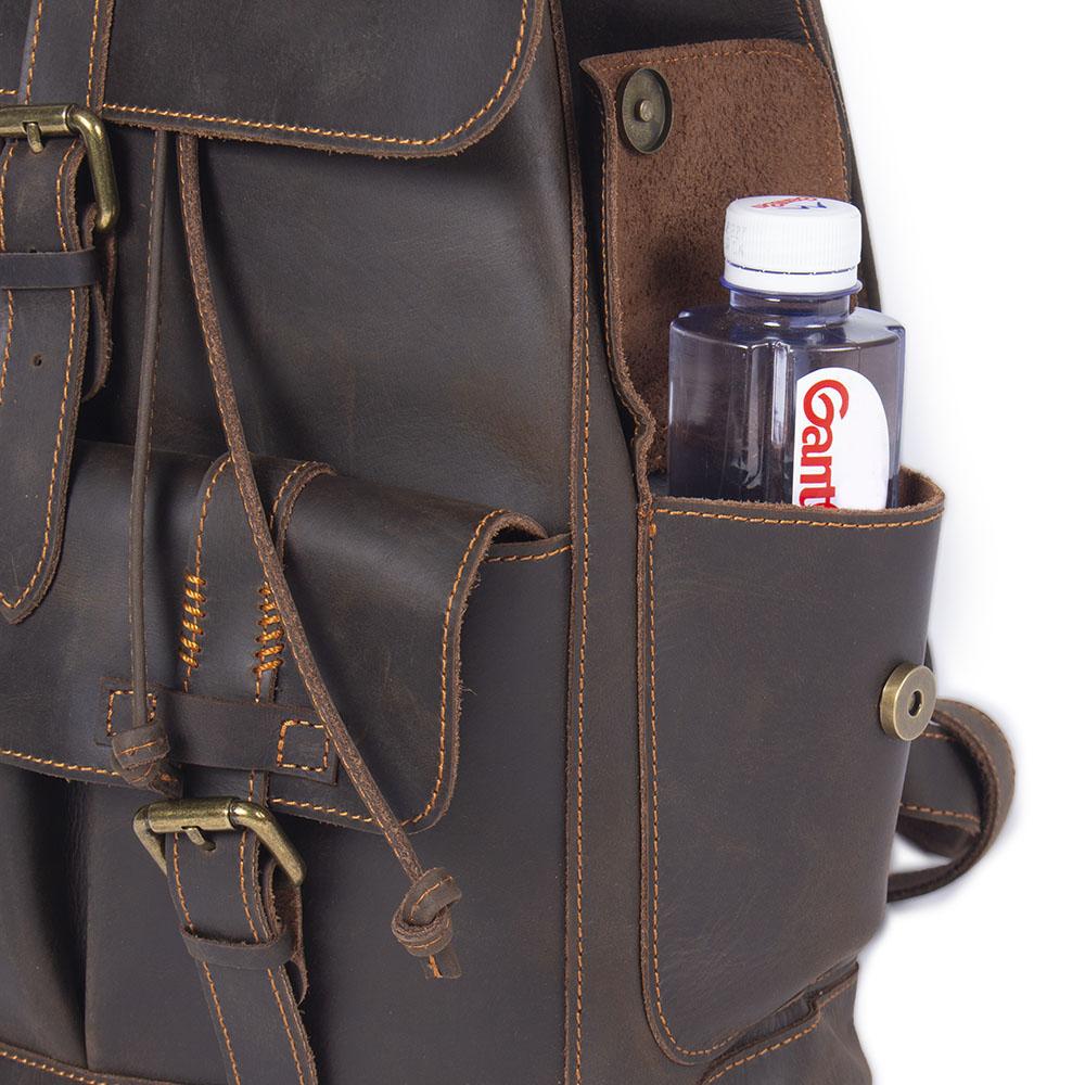 Tasche aus Leder – Vintage Laptoprucksack für Alltag & Reise