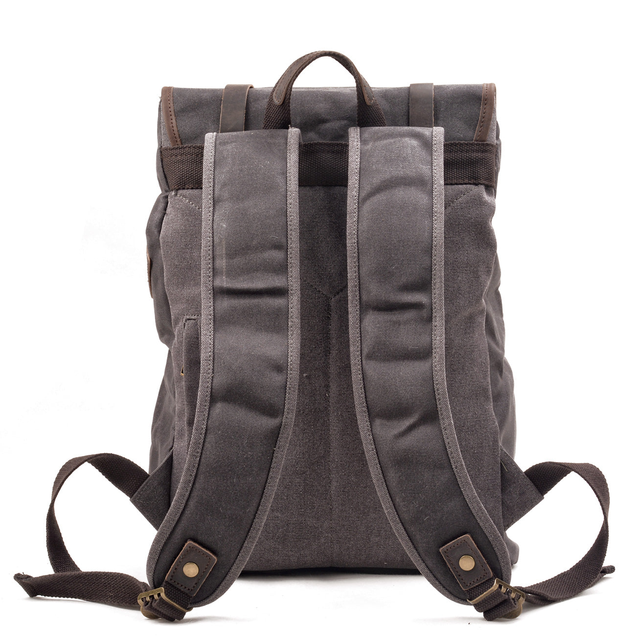 Canvas Tasche – Vintage Reiserucksack mit Laptopfach für Alltag & Reise