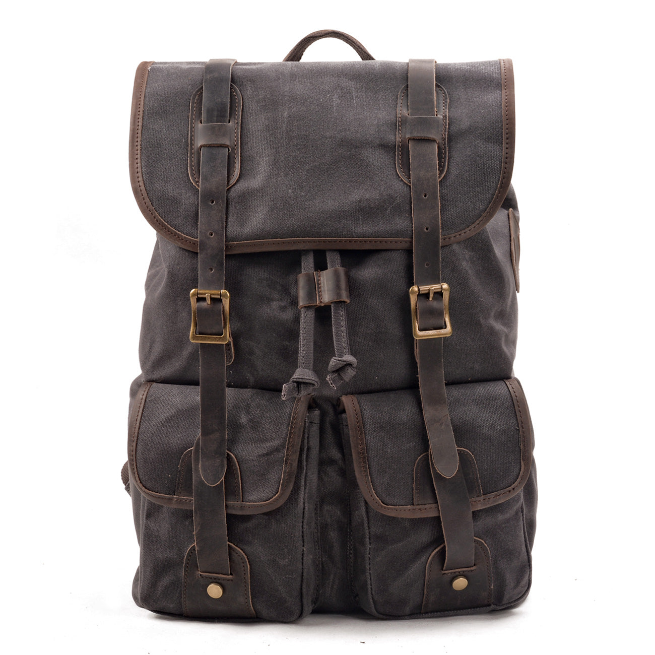 Canvas Tasche – Vintage Reiserucksack mit Laptopfach für Alltag & Reise 16L