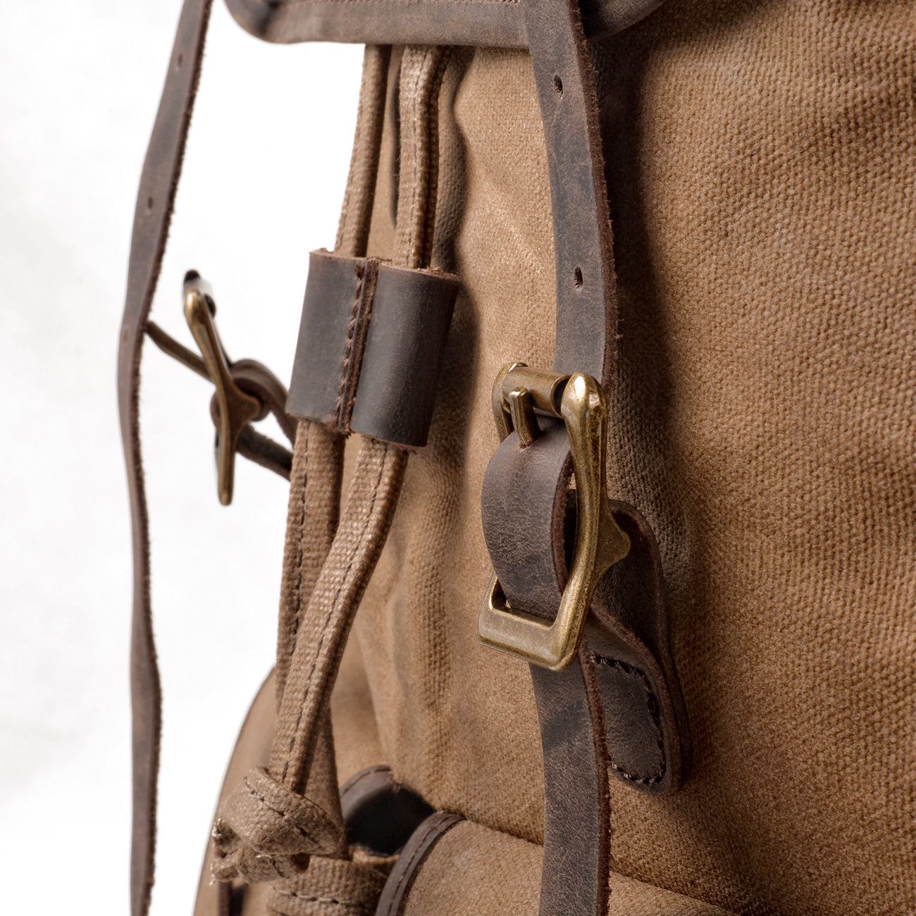 Canvas Tasche – Vintage Reiserucksack mit Laptopfach für Alltag & Reise
