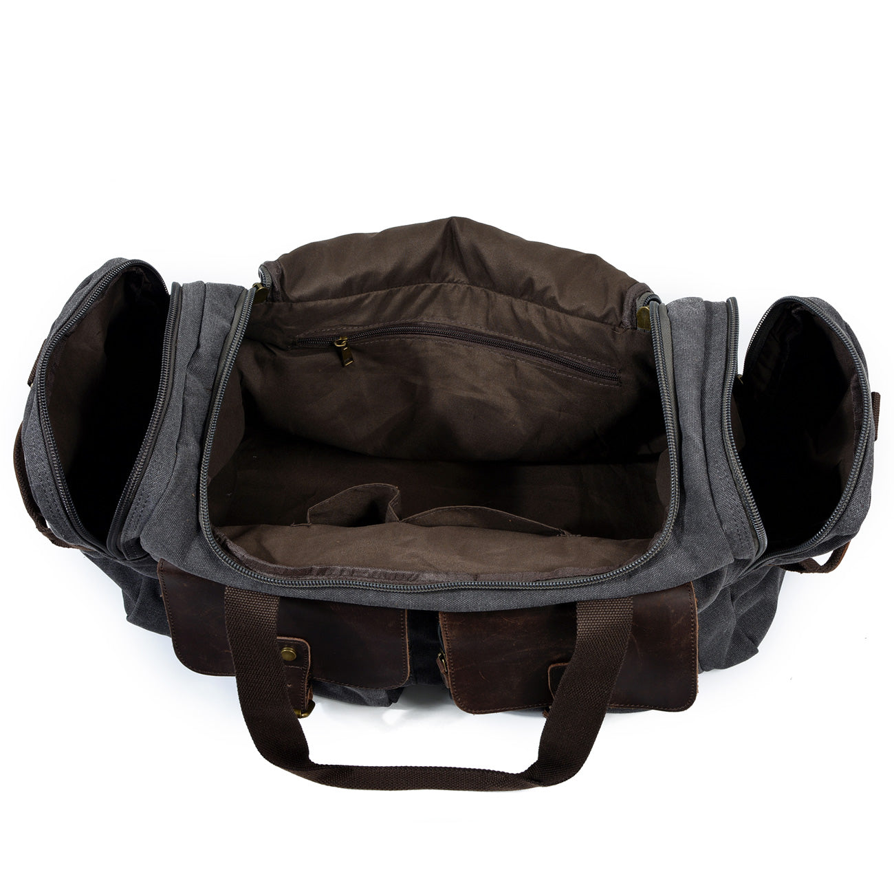 Wochenendtasche Herren – Vintage Reisetasche aus Canvas & Leder