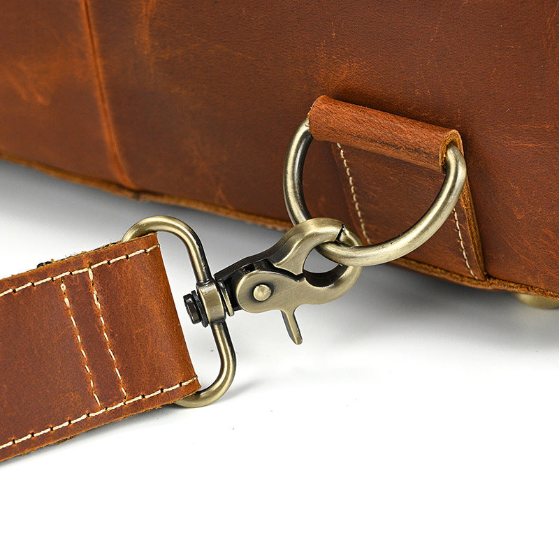 Leder Rucksack wandelbar 13L Owaryn – Convertible Backpack aus Leder