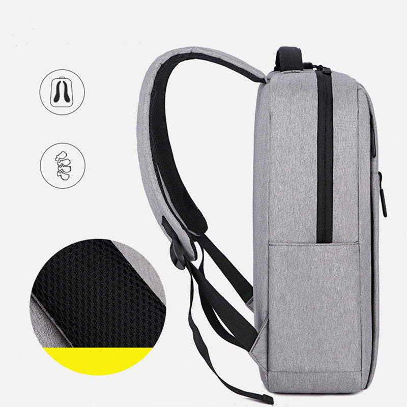 Laptoptasche TechTrek Pro – wasserdicht, USB-Anschluss & stilvoll